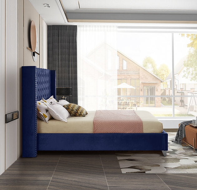 Velours Bleu Royal