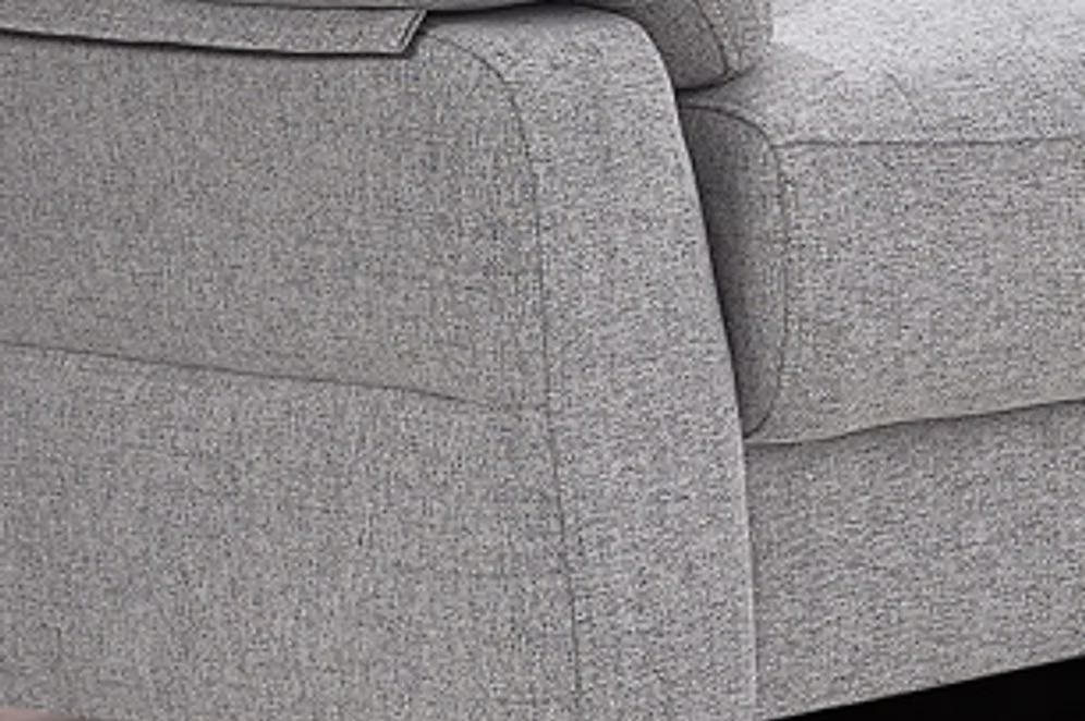 Ensemble salon IF-8025 – tissu performance gris,