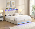 Luxora LED Storage Bed