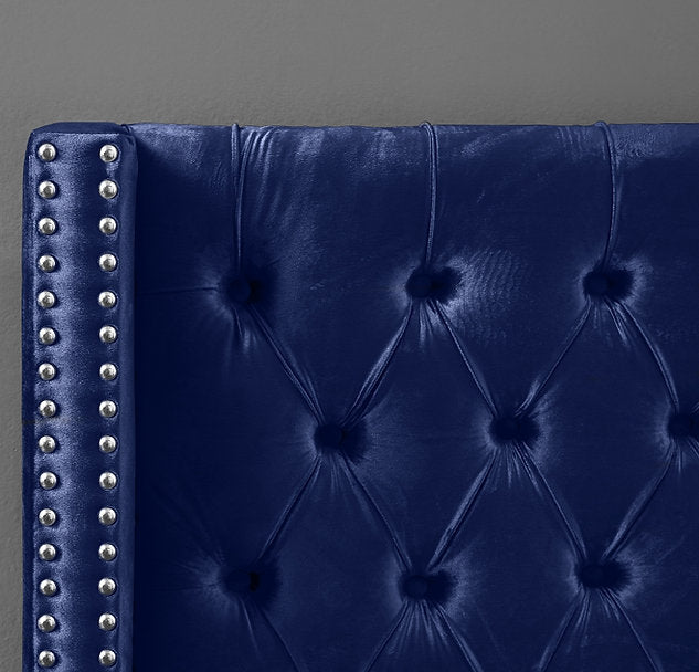 Velours Bleu Royal