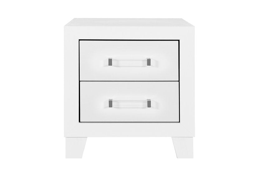 Luccia – Table de chevet blanche