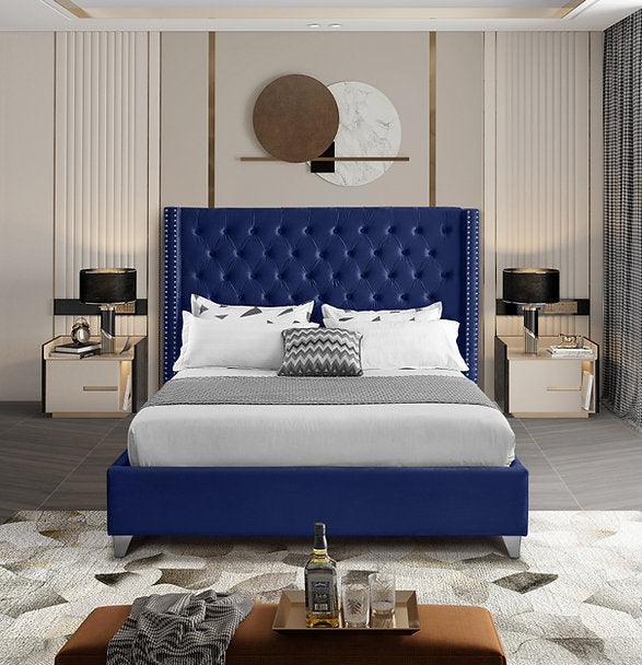 Velours Bleu Royal