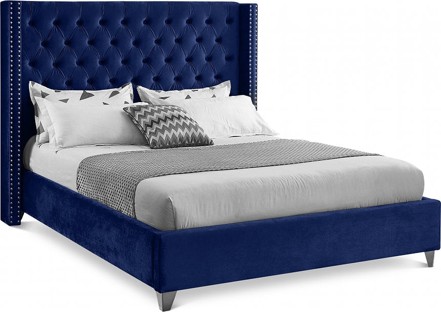 Velours Bleu Royal