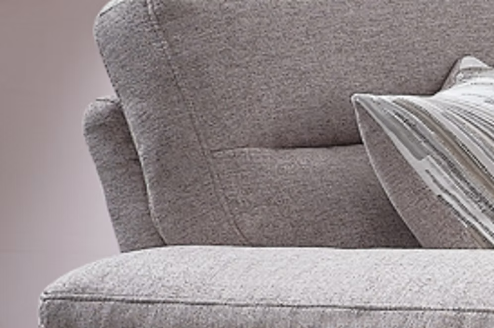 IF-8026 — Ensemble de salon moderne en tissu beige performance