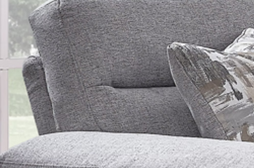 Ensemble salon IF-8025 – tissu performance gris,