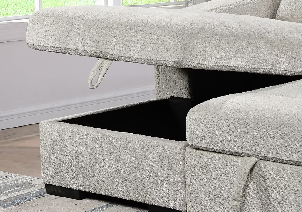 IF-9085 / IF-9086 — Sectionnel canapé-lit avec rangement