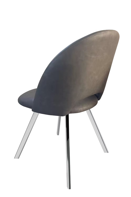C-1541 – Chaise moderne en PU gris