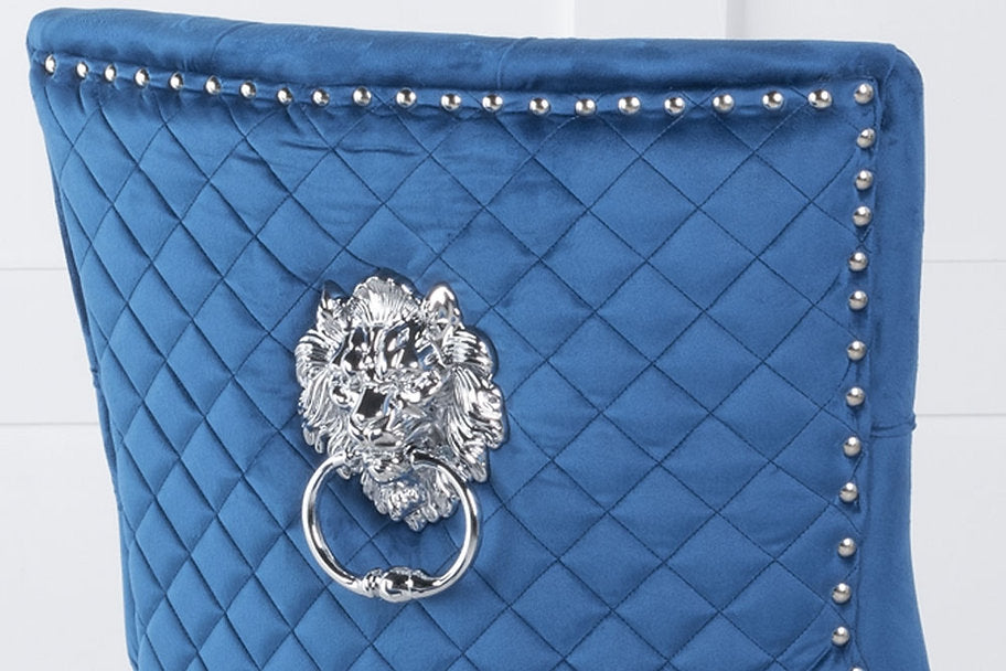 C-1253 – Chaise en velours crème