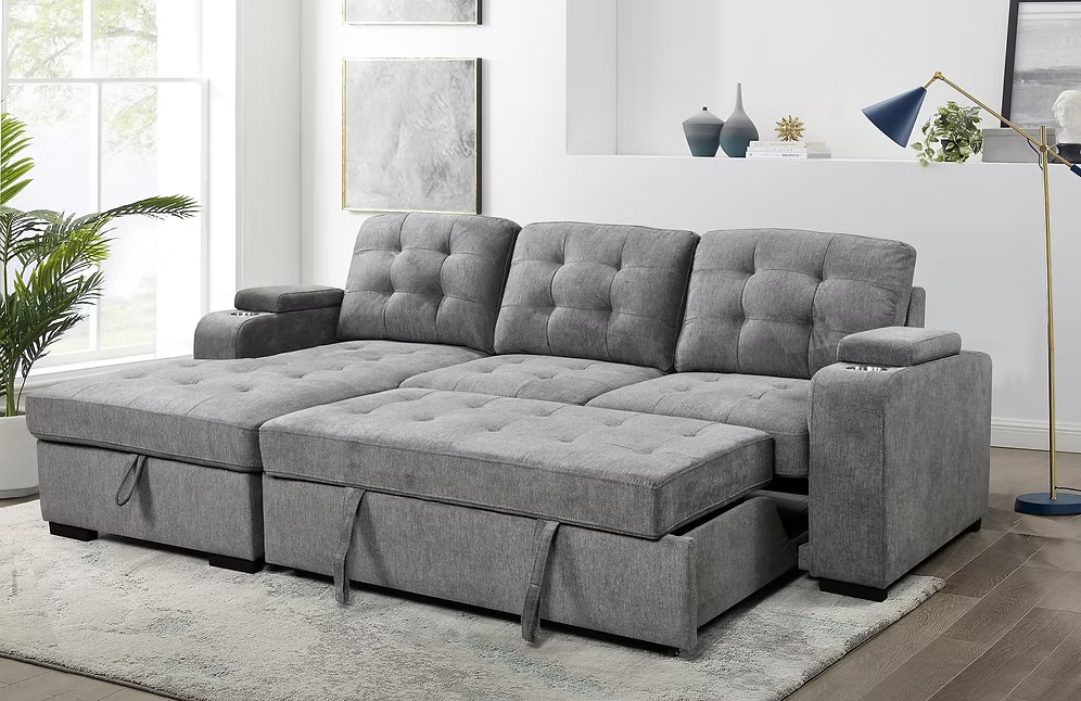 IF-9050 / IF-9051 — Sectionnel canapé-lit