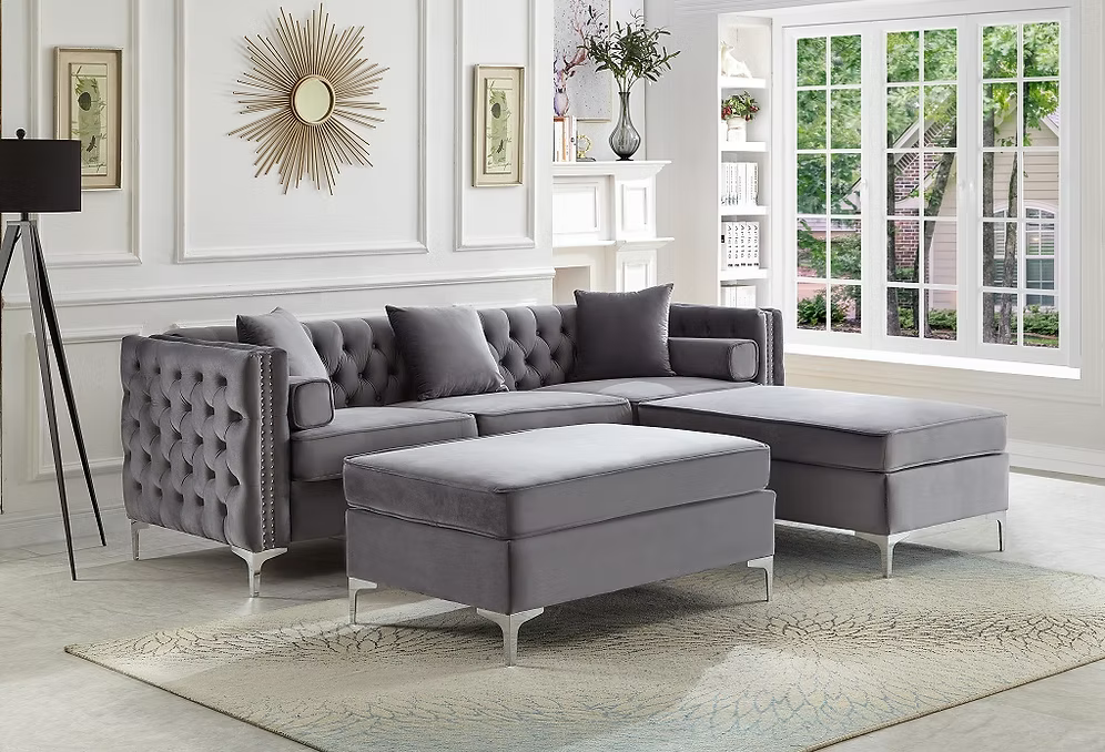 IF-9280 / IF-9281 — Sectionnel avec ottoman